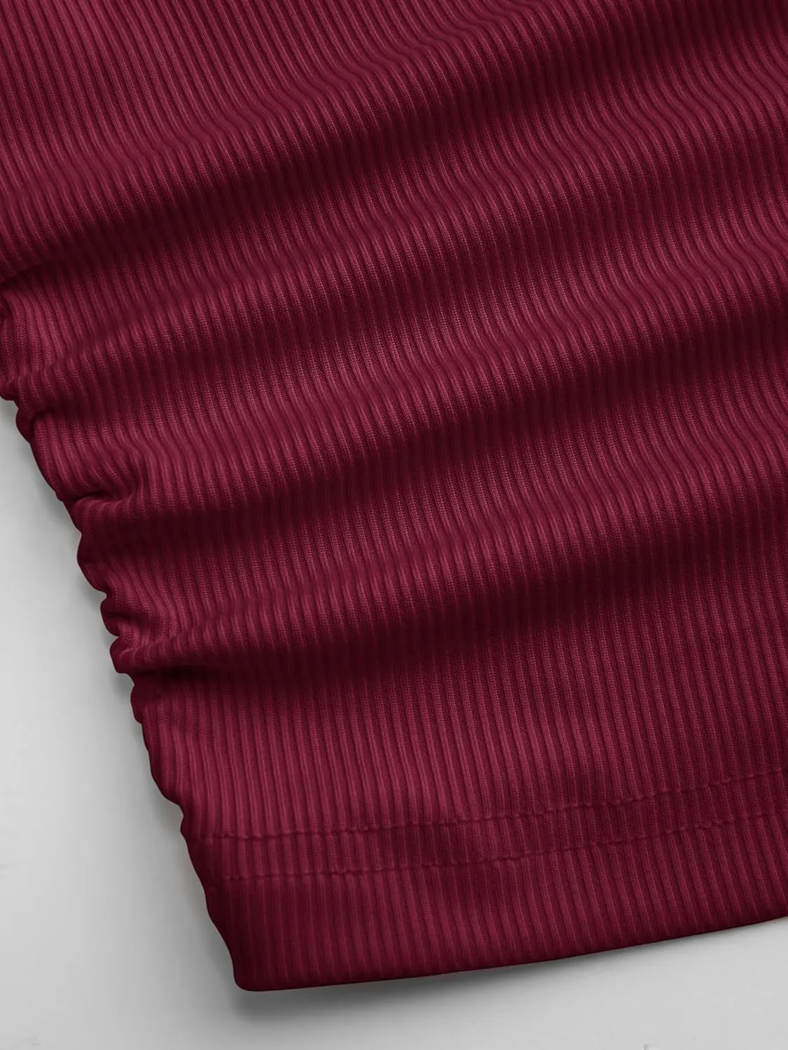 CIDER Crop Tops for Women Summer Lace Trim Bowknot Ruched V Neck Short Sleeve Top Solid Tee T Shirt