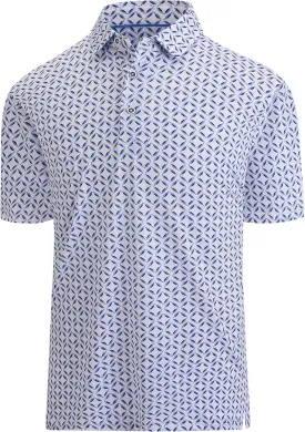 Damipow Premium Golf Shirts for Men Dry Fit Performance Polo Short Sleeve Collared Shirt
