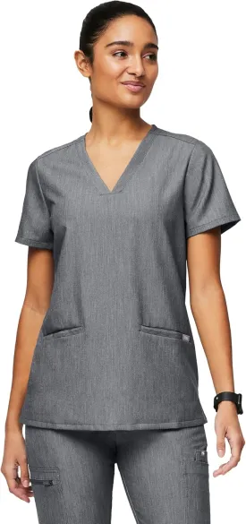 FIGS Casma Scrub Top for Women  Classic Fit, 3 Pockets, Four-Way Stretch, Anti-Wrinkle