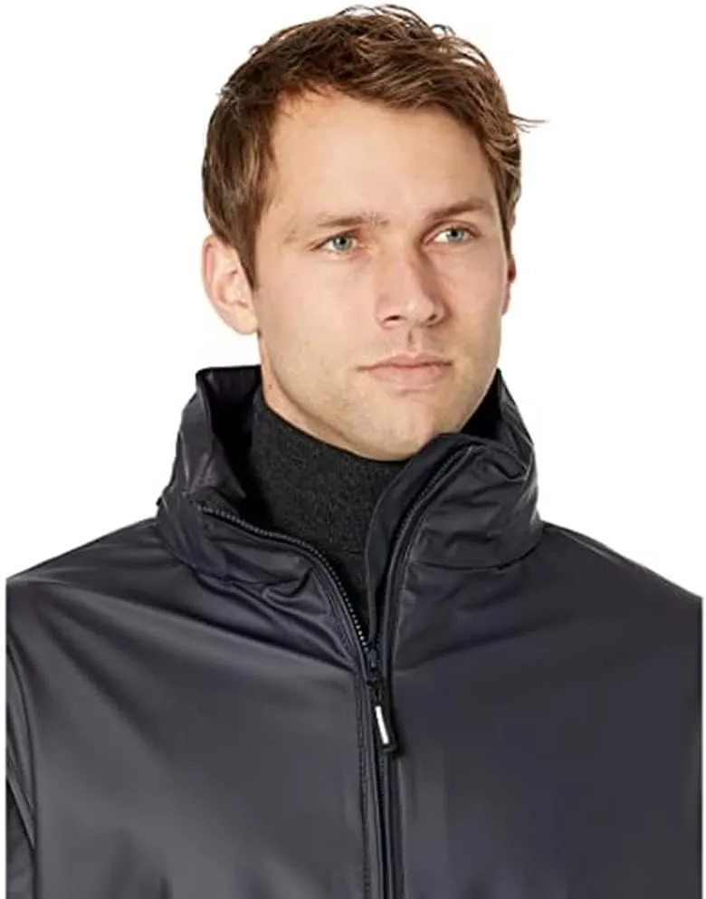 Helly-Hansen Voss Waterproof Rain Jackets for Men Featuring Full Stretch Fabric and Adjustable Hood that Packs into Collar