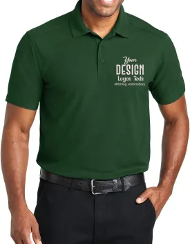 INK STITCH Men K600 Custom Embroidery Design Your Own Ezperformance Pique Polo Shirts