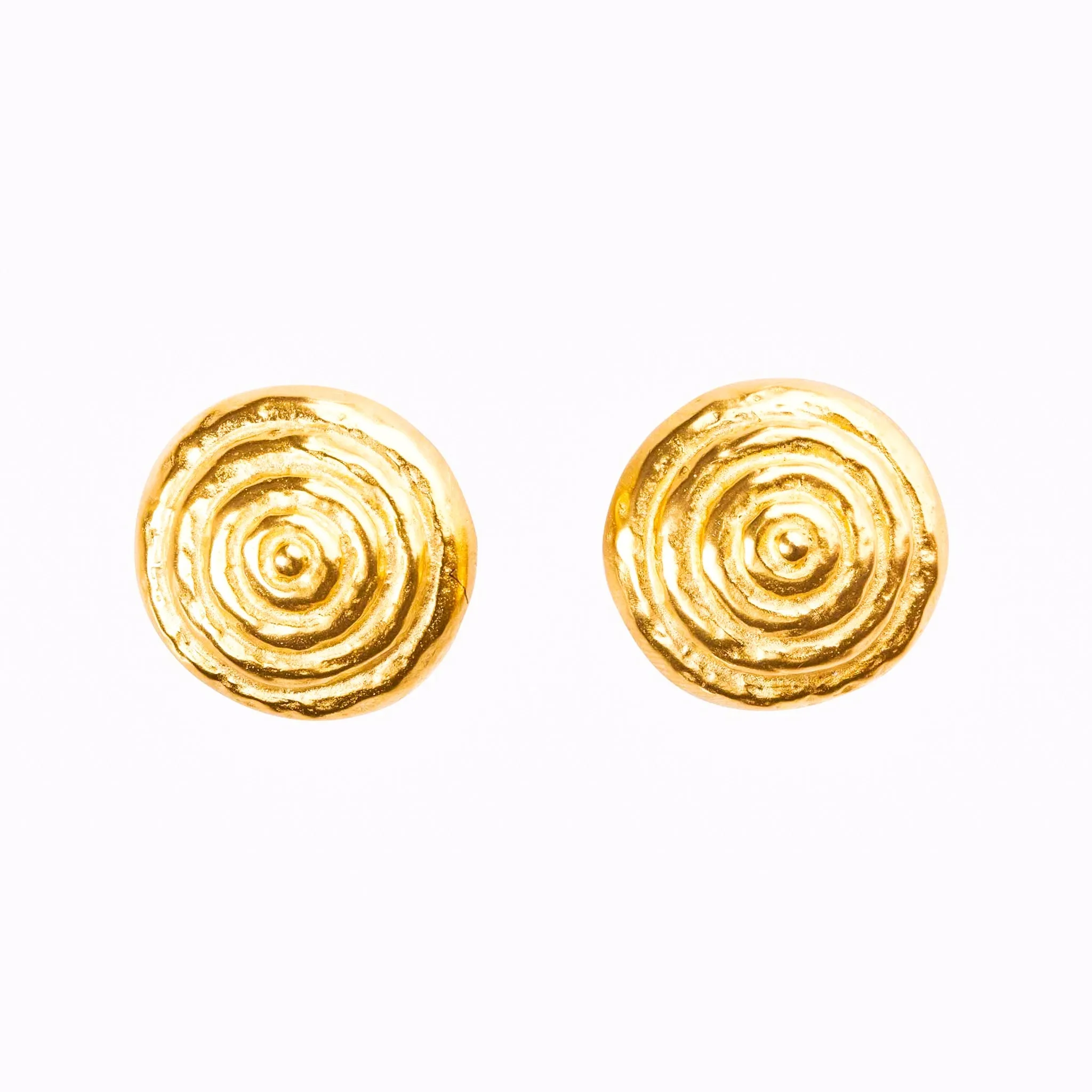 Swirl earring