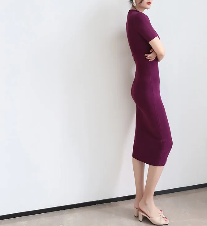 Welma knit dress (preorder/ 2 colours)