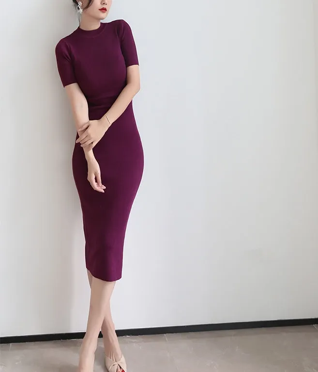 Welma knit dress (preorder/ 2 colours)