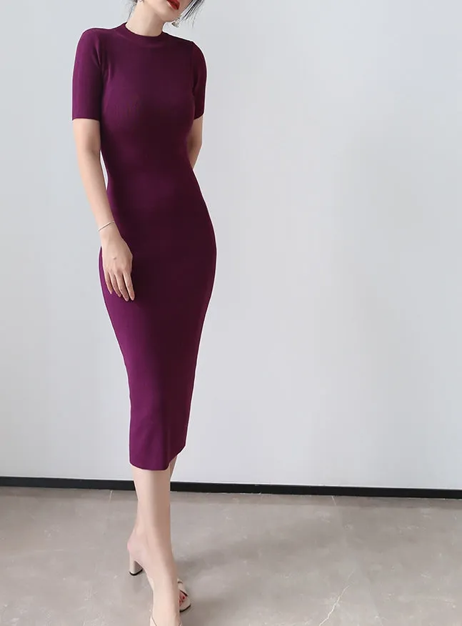 Welma knit dress (preorder/ 2 colours)