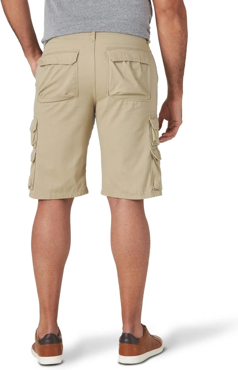 Wrangler Authentics Mens Premium Twill Cargo Short