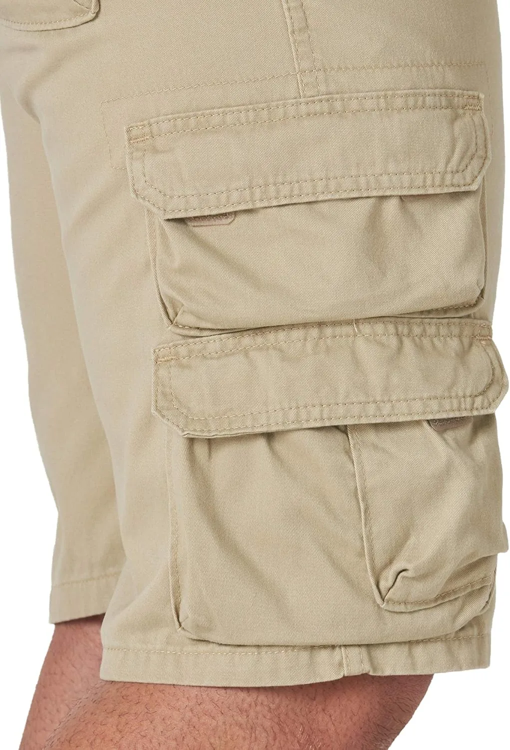 Wrangler Authentics Mens Premium Twill Cargo Short