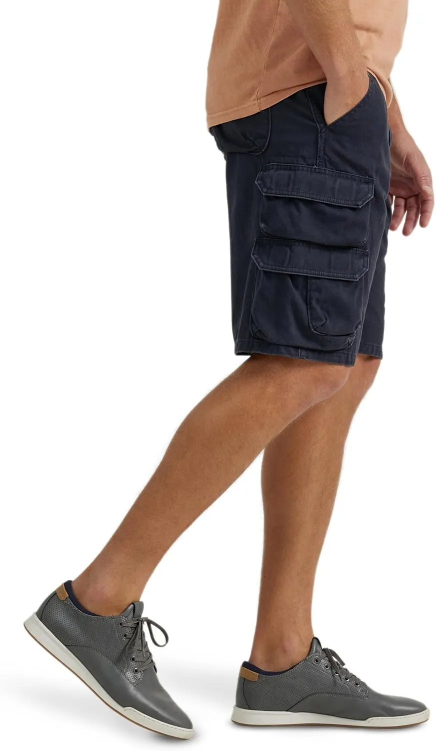 Wrangler Authentics Mens Premium Twill Cargo Short