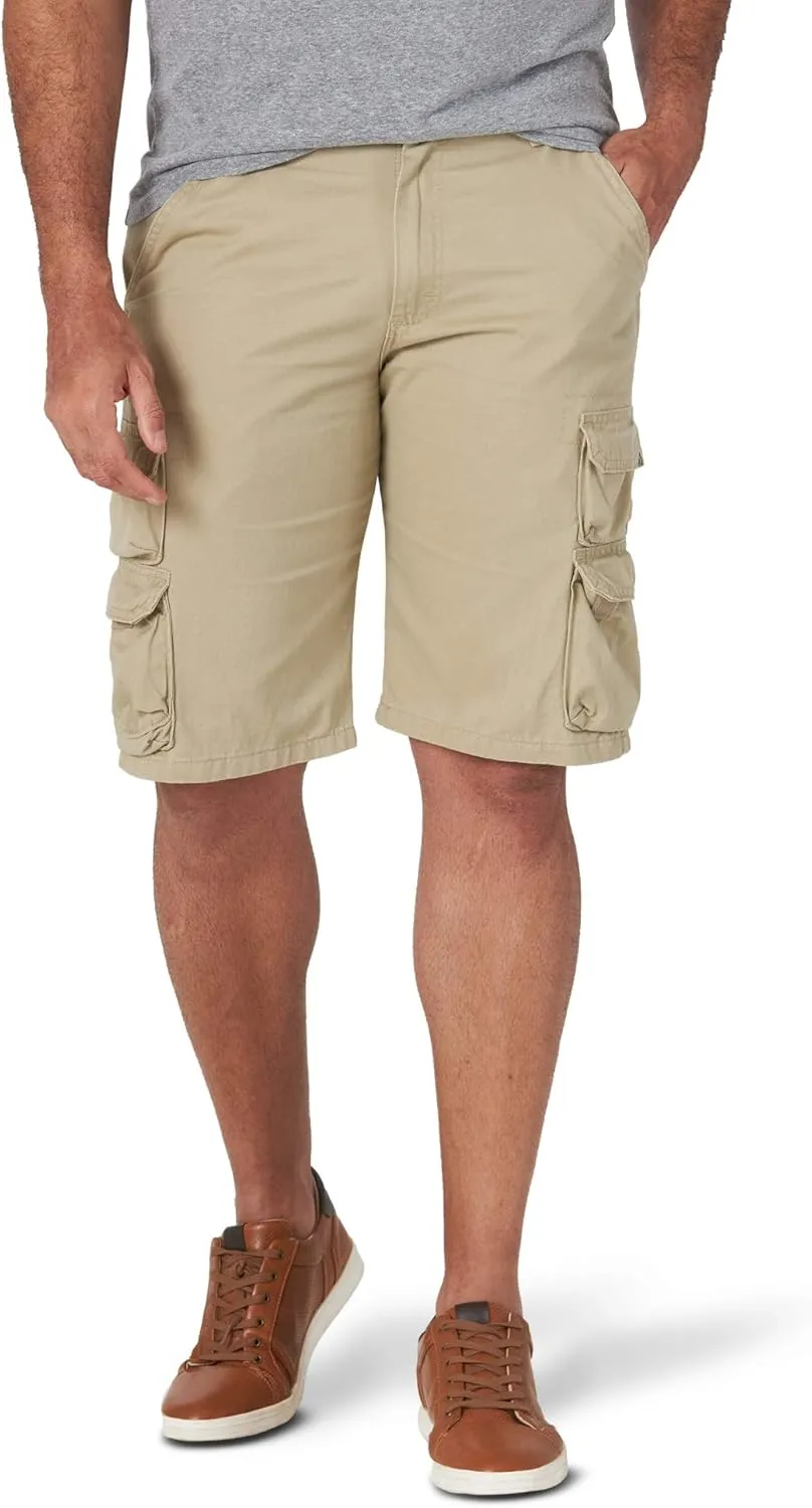 Wrangler Authentics Mens Premium Twill Cargo Short